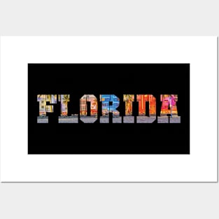 United States. Florida city t shirt design Posters and Art